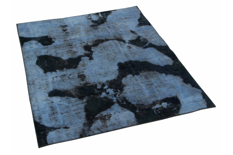 Handknuten Persisk Matta 172x220 cm Vintage - Blå/Mörkblå - Orientaliska mattor - Persisk matta