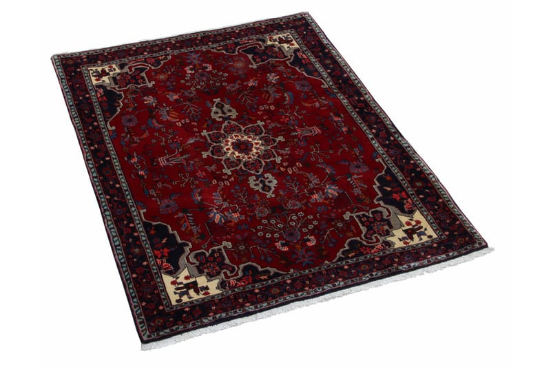Handknuten Persisk Matta 120x157 cm Kelim - Röd/Mörkblå - Orientaliska mattor - Persisk matta