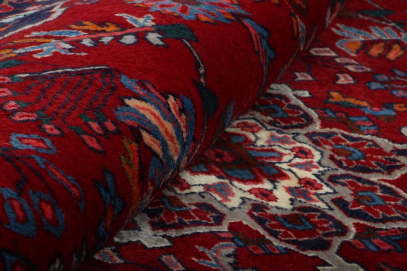 Handknuten Persisk Matta 120x157 cm Kelim - Röd/Mörkblå - Orientaliska mattor - Persisk matta