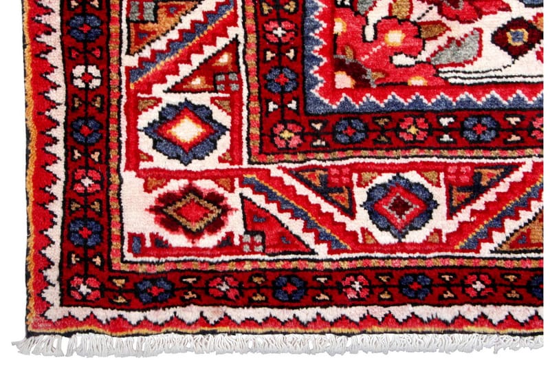Handknuten Persisk Matta 150x321 cm - Röd/Beige - Orientaliska mattor - Persisk matta