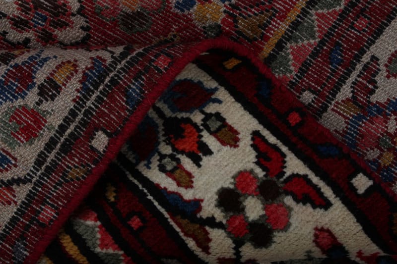 Handknuten Persisk Matta 157x229 cm - Röd/Creme - Orientaliska mattor - Persisk matta