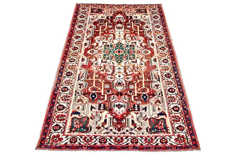 Handknuten Persisk Matta 165x324 cm - Röd/Beige - Orientaliska mattor - Persisk matta