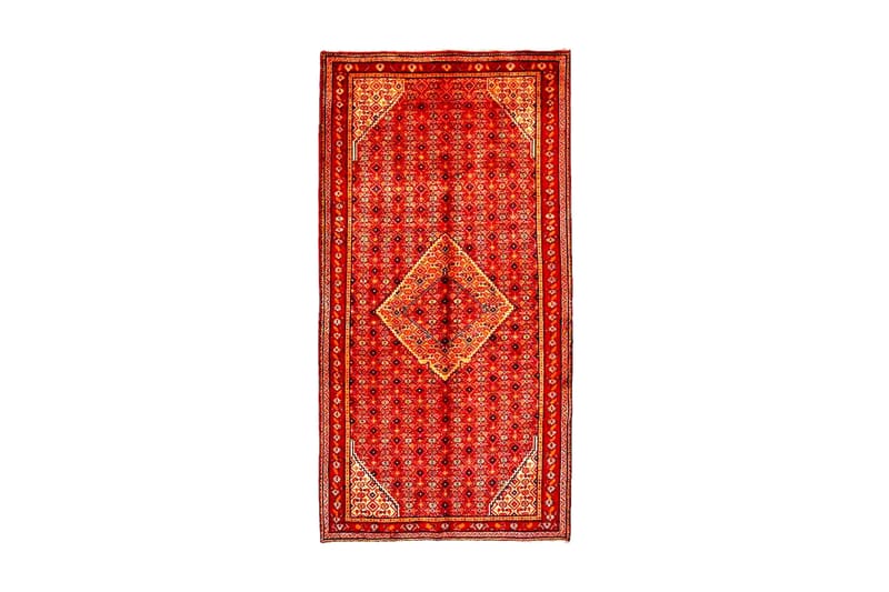 Handknuten Persisk Matta 147x295 cm - Koppar/Röd - Textil & mattor - Mattor - Orientaliska mattor