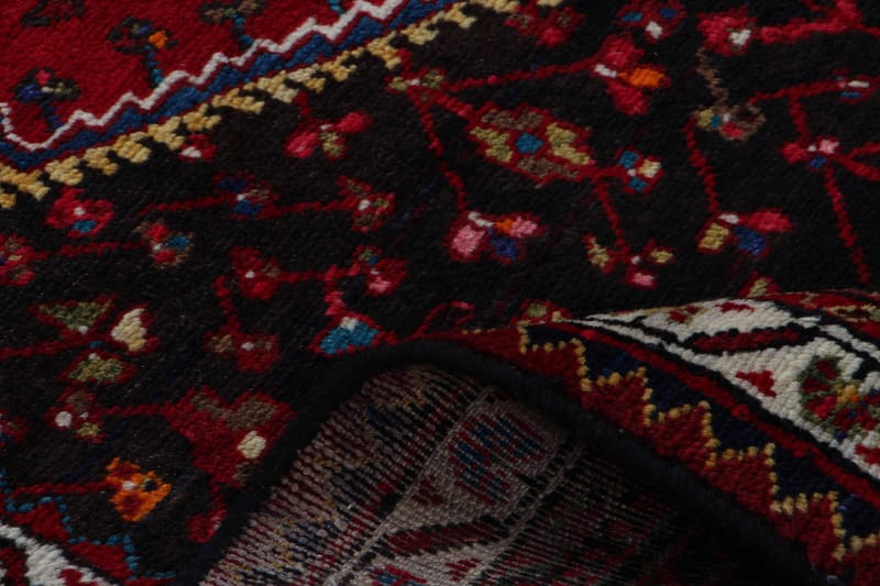 Handknuten Persisk Matta 175x313 cm - Röd/Svart - Orientaliska mattor - Persisk matta
