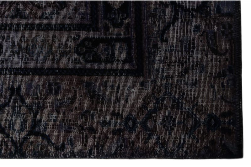 Handknuten Persisk Matta 268x350 cm Vintage - Mörkblå/Grå - Orientaliska mattor - Persisk matta