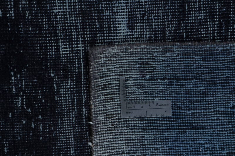 Handknuten Persisk Matta 268x360 cm Vintage - Mörkblå/Blå - Orientaliska mattor - Persisk matta