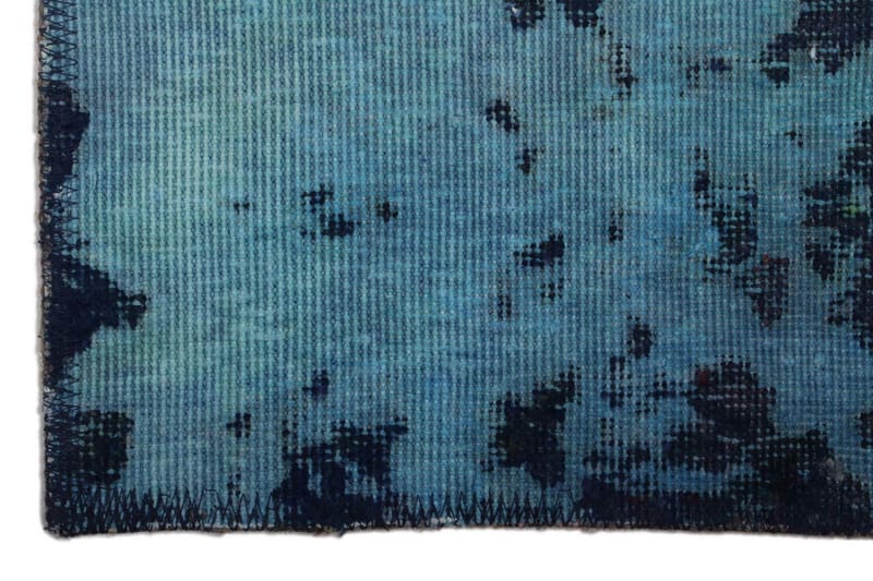 Handknuten Persisk Matta 108x180 cm Vintage - Blå/Mörkblå - Orientaliska mattor - Persisk matta
