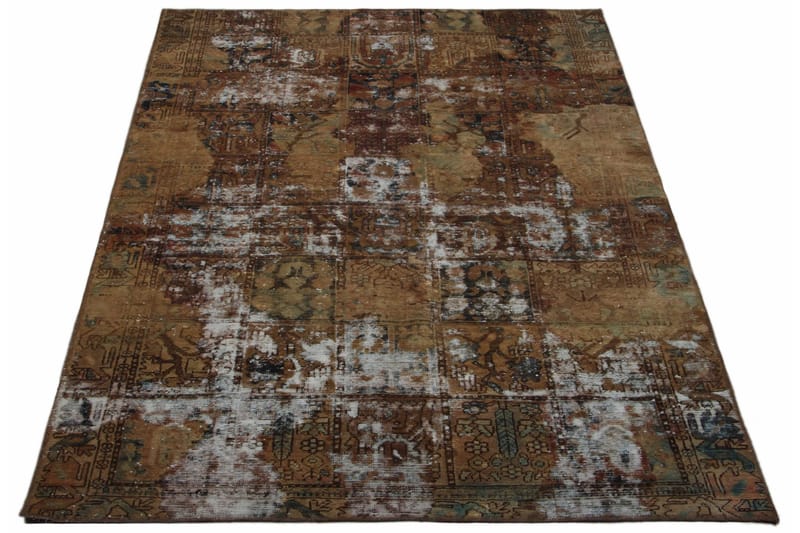 Handknuten Persisk Matta 155x219 cm Vintage - Flerfärgad - Orientaliska mattor - Persisk matta