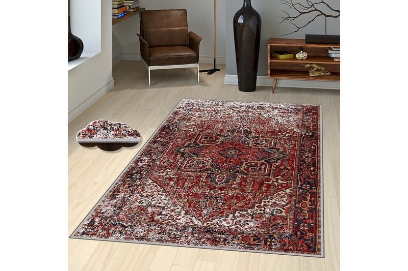 Homefesto Matta 100x150 cm - Multifärgad - Textil & mattor - Mattor - Orientaliska mattor