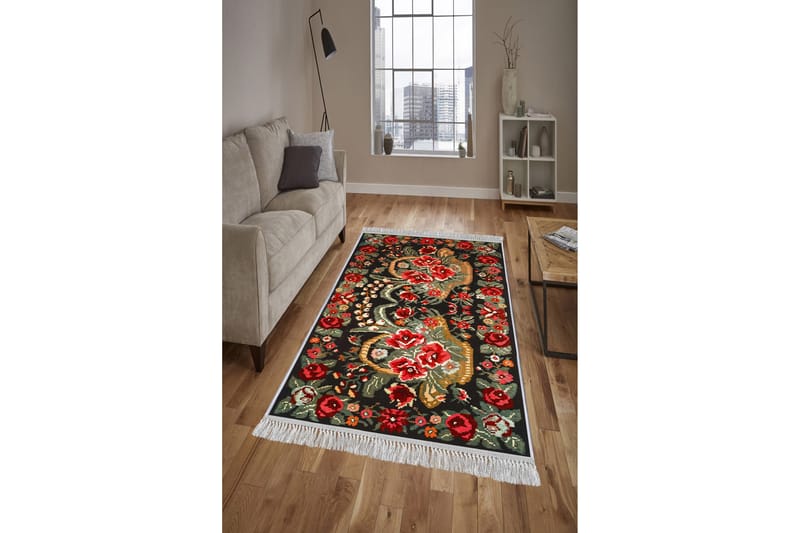 Homefesto Matta 100x150 cm - Multifärgad - Orientaliska mattor - Persisk matta