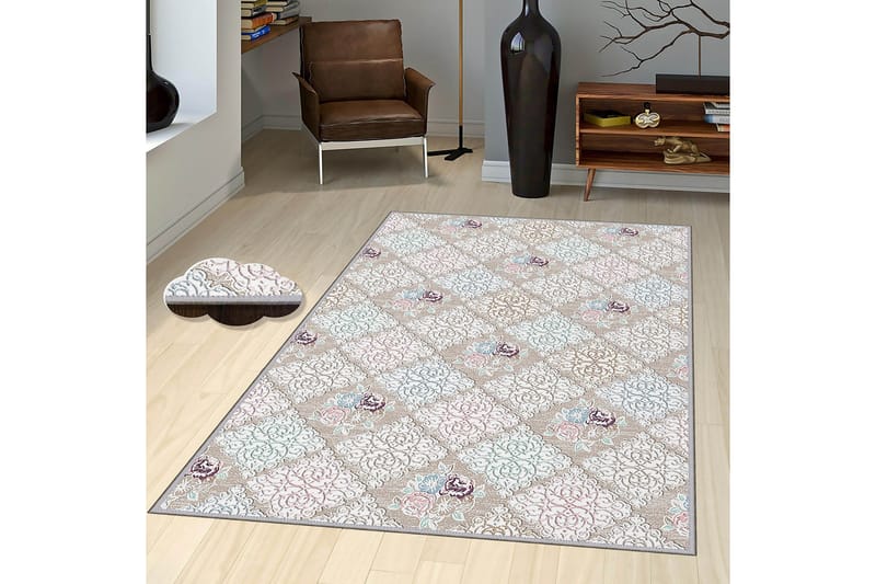 Homefesto Matta 100x150 cm - Multifärgad - Textil & mattor - Mattor - Orientaliska mattor