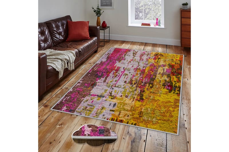 Homefesto Matta 100x150 cm - Multifärgad - Orientaliska mattor - Persisk matta