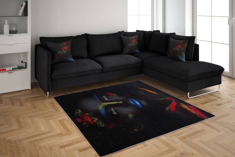 Homefesto Matta 100x150 cm - Multifärgad - Textil & mattor - Mattor - Orientaliska mattor