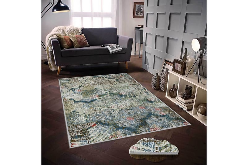 Homefesto Matta 100x150 cm - Multifärgad - Textil & mattor - Mattor - Orientaliska mattor