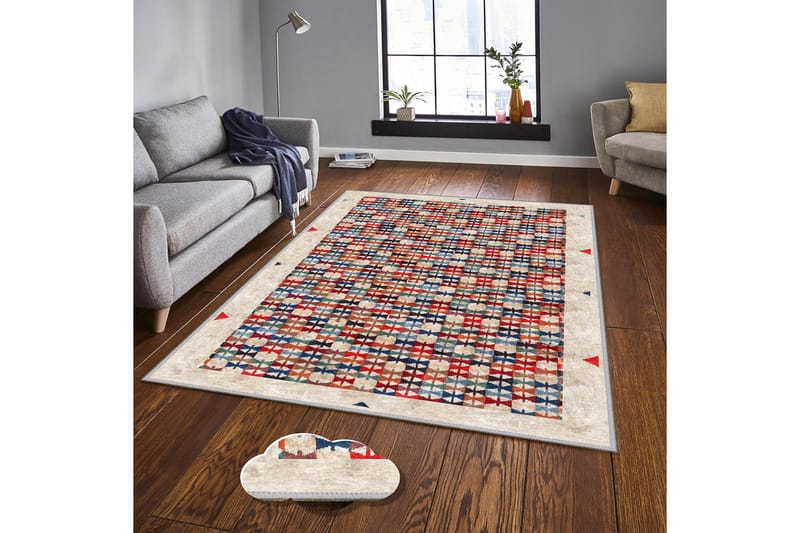 Homefesto Matta 100x200 cm - Multifärgad - Textil & mattor - Mattor - Orientaliska mattor