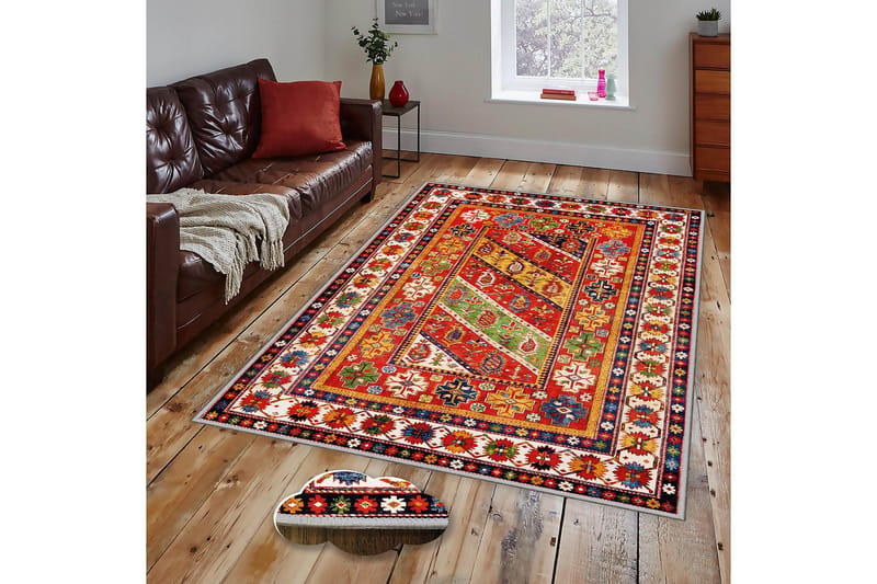 Homefesto Matta 100x200 cm - Multifärgad - Textil & mattor - Mattor - Orientaliska mattor