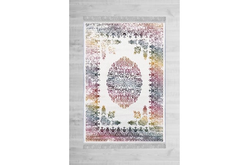 Homefesto Matta 100x200 cm - Multifärgad/Sammet - Orientaliska mattor - Persisk matta