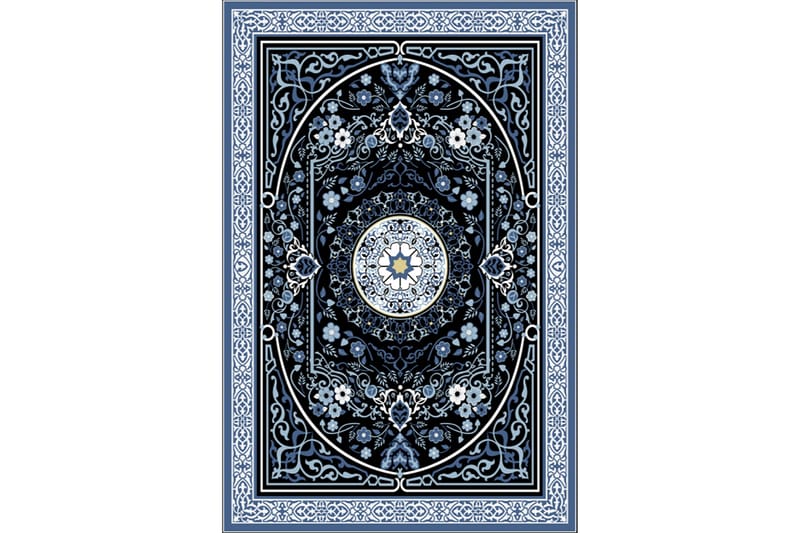 Homefesto Matta 100x200 cm - Multifärgad/Sammet - Textil & mattor - Mattor - Orientaliska mattor