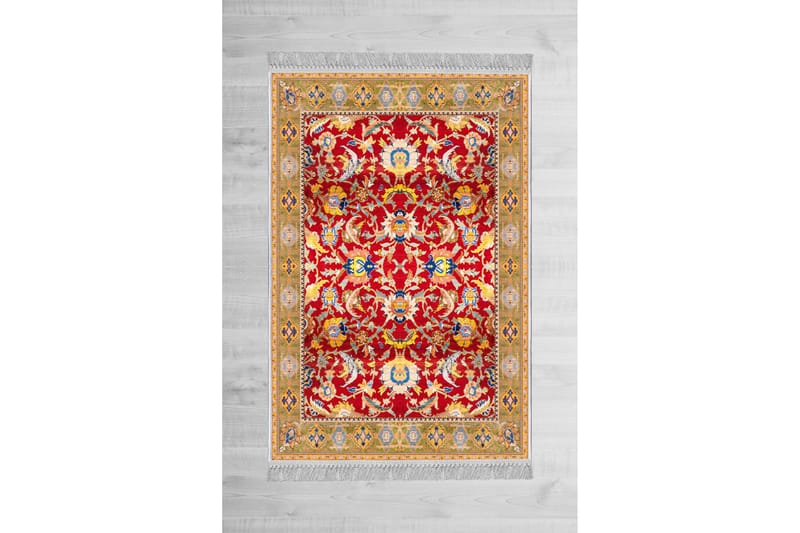 Homefesto Matta 100x200 cm - Multifärgad/Sammet - Orientaliska mattor - Persisk matta