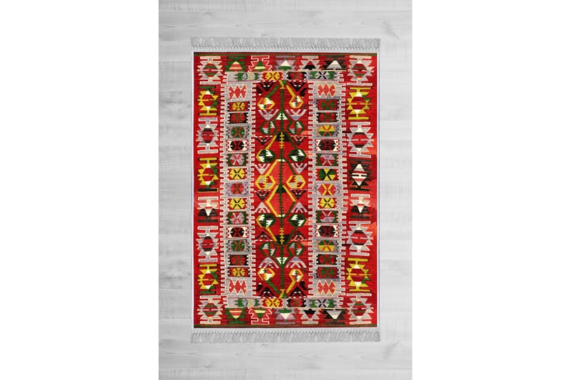 Homefesto Matta 100x200 cm - Multifärgad/Sammet - Textil & mattor - Mattor - Orientaliska mattor