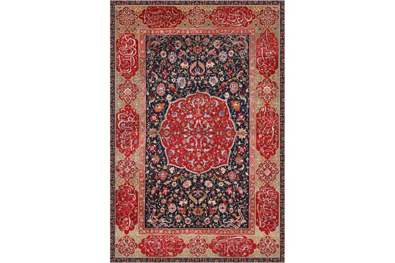 Homefesto Matta 100x200 cm - Multifärgad/Sammet - Textil & mattor - Mattor - Orientaliska mattor