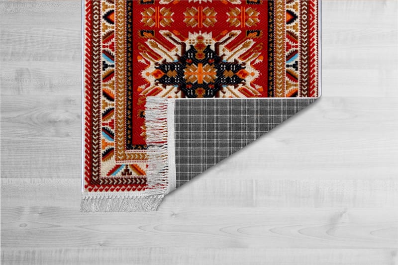 Homefesto Matta 100x200 cm - Multifärgad/Sammet - Orientaliska mattor - Persisk matta