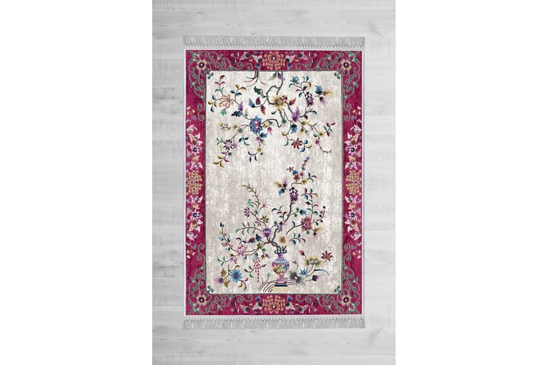 Homefesto Matta 100x200 cm - Multifärgad/Sammet - Orientaliska mattor - Persisk matta