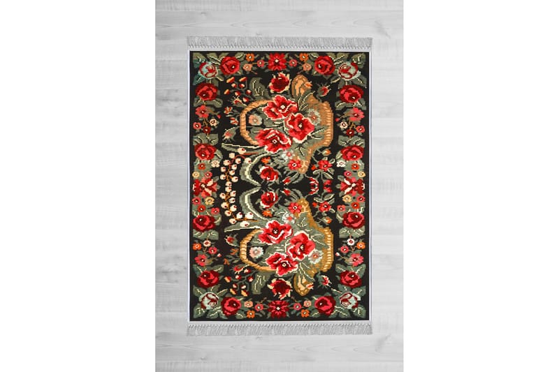 Homefesto Matta 100x200 cm - Multifärgad/Sammet - Textil & mattor - Mattor - Orientaliska mattor