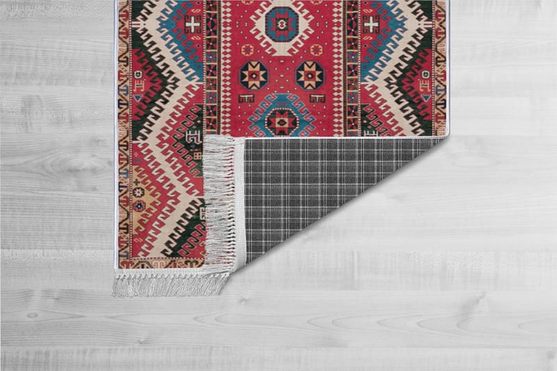 Homefesto Matta 100x200 cm - Multifärgad/Sammet - Textil & mattor - Mattor - Orientaliska mattor