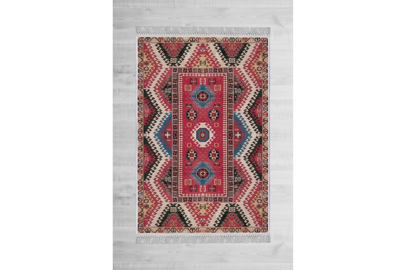 Homefesto Matta 100x200 cm - Multifärgad/Sammet - Textil & mattor - Mattor - Orientaliska mattor