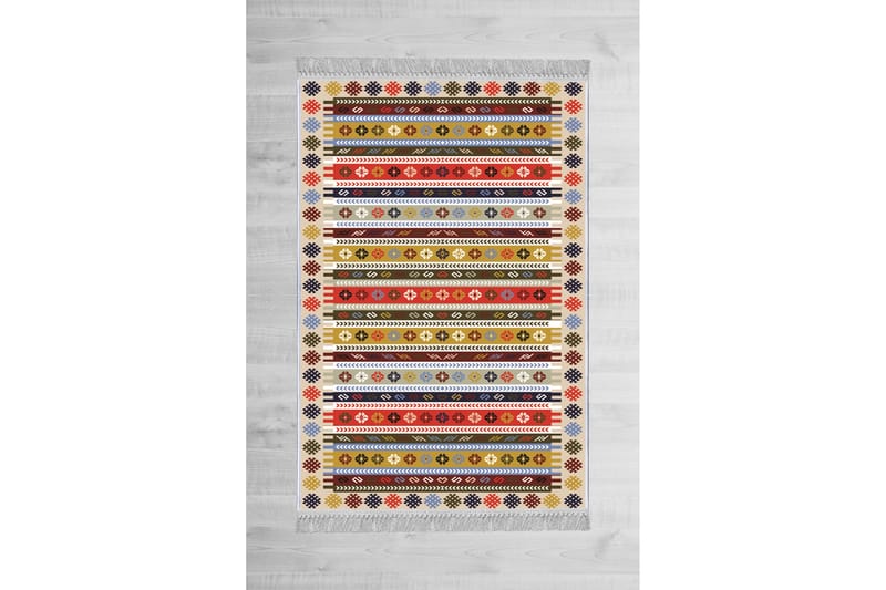 Homefesto Matta 100x200 cm - Multifärgad/Sammet - Textil & mattor - Mattor - Orientaliska mattor