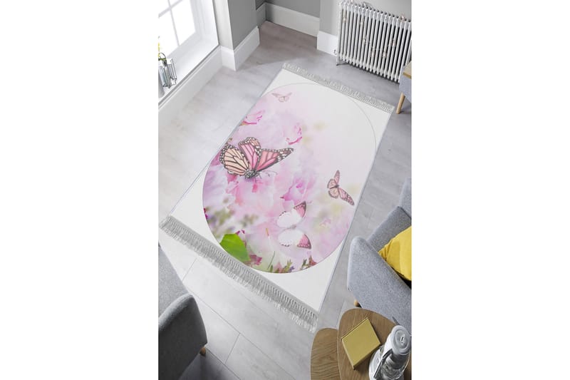 Homefesto Matta 100x200 cm - Multifärgad/Sammet - Orientaliska mattor - Persisk matta