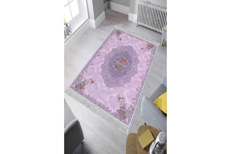 Homefesto Matta 100x200 cm - Multifärgad/Sammet - Textil & mattor - Mattor - Orientaliska mattor