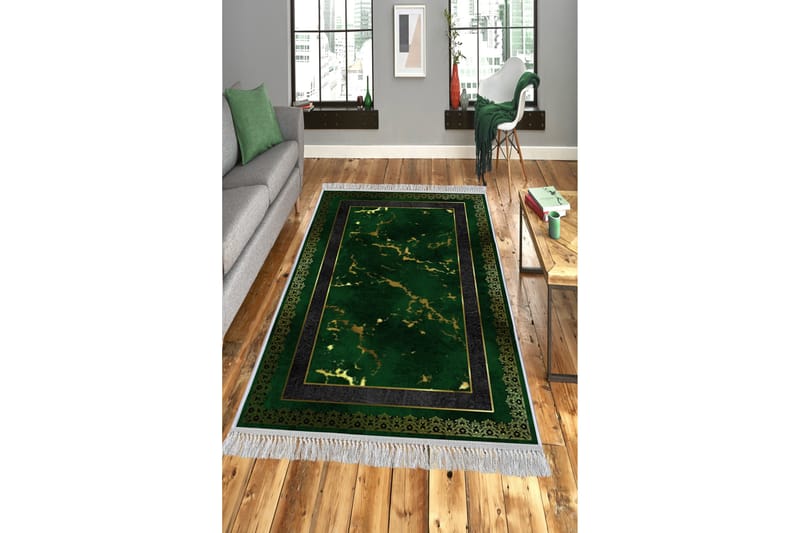 Homefesto Matta 100x200 cm - Multifärgad/Sammet - Textil & mattor - Mattor - Orientaliska mattor