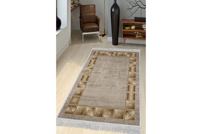 Homefesto Matta 100x300 cm - Multifärgad/Sammet - Textil & mattor - Mattor - Orientaliska mattor