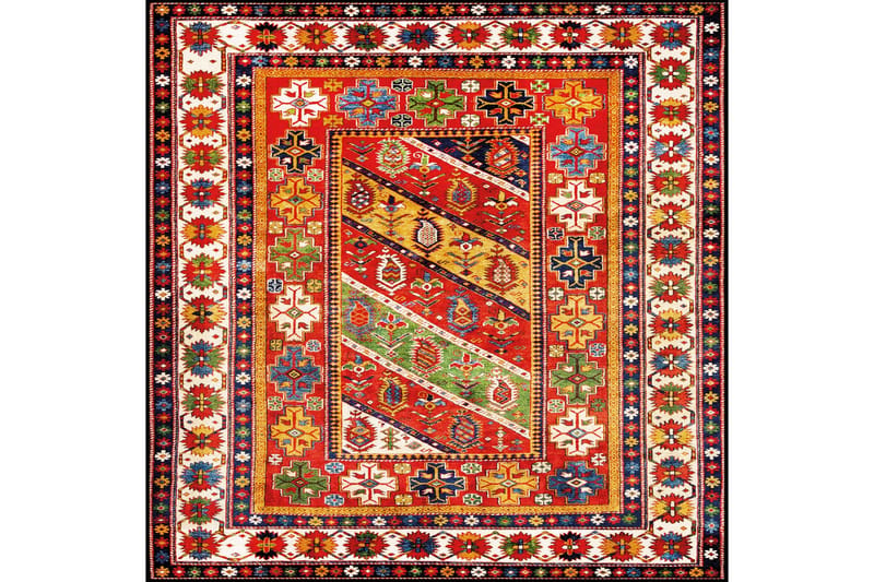 Homefesto Matta 120x180 cm - Multifärgad - Orientaliska mattor - Persisk matta