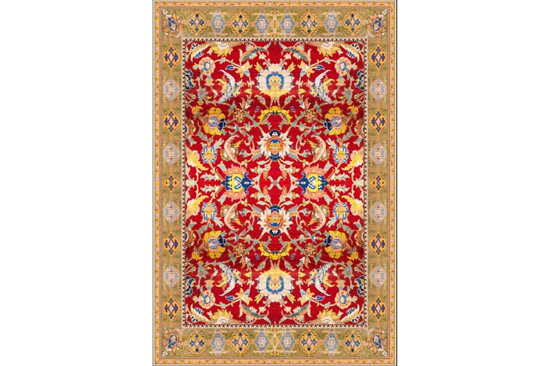 Homefesto Matta 120x180 cm - Multifärgad/Sammet - Orientaliska mattor - Persisk matta