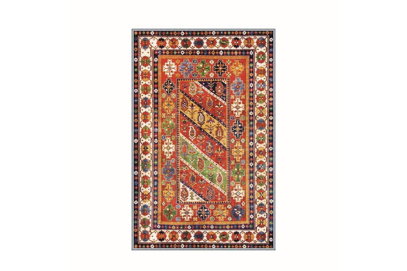 Homefesto Matta 140x220 cm - Multifärgad - Orientaliska mattor - Persisk matta