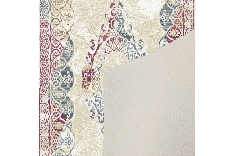 Homefesto Matta 140x220 cm - Multifärgad - Handvävda mattor - Gummerade mattor - Orientaliska mattor - Små mattor - Persisk matta - Stora mattor