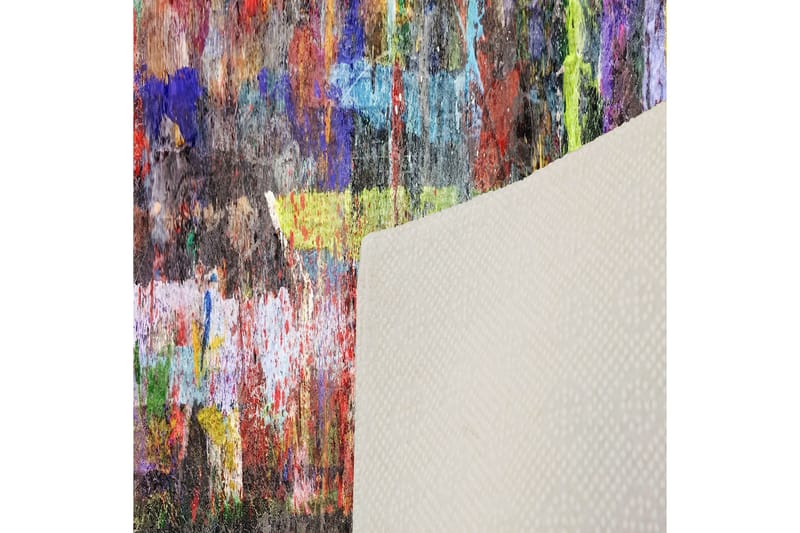 Homefesto Matta 140x220 cm - Multifärgad - Handvävda mattor - Gummerade mattor - Orientaliska mattor - Små mattor - Persisk matta - Stora mattor