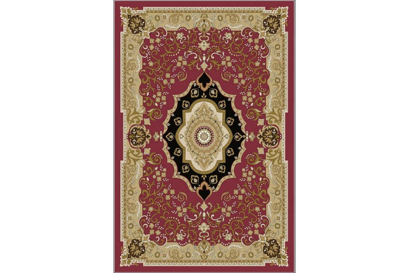 Homefesto Matta 140x220 cm - Multifärgad/Sammet - Orientaliska mattor - Persisk matta