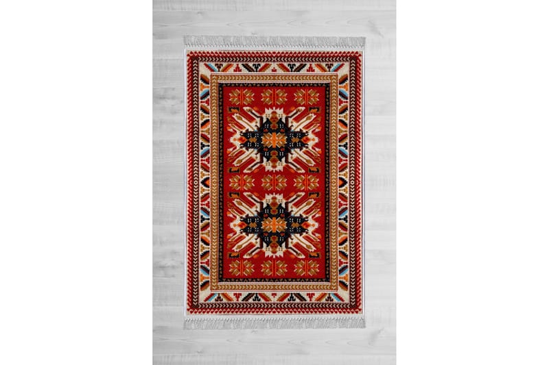 Homefesto Matta 140x220 cm - Multifärgad/Sammet - Orientaliska mattor - Persisk matta