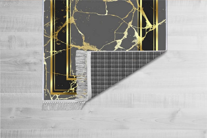 Homefesto Matta 140x220 cm - Multifärgad/Sammet - Handvävda mattor - Gummerade mattor - Orientaliska mattor - Små mattor - Persisk matta - Stora mattor