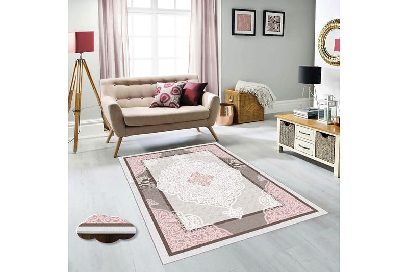Homefesto Matta 160x230 cm - Multifärgad - Handvävda mattor - Gummerade mattor - Orientaliska mattor - Små mattor - Persisk matta - Stora mattor