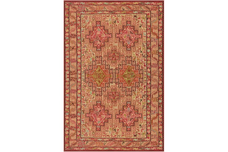 Homefesto Matta 80x120 cm - Multifärgad/Sammet - Orientaliska mattor - Persisk matta