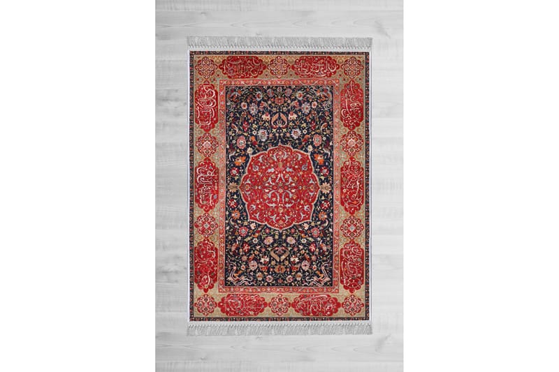 Homefesto Matta 80x120 cm - Multifärgad/Sammet - Orientaliska mattor - Persisk matta