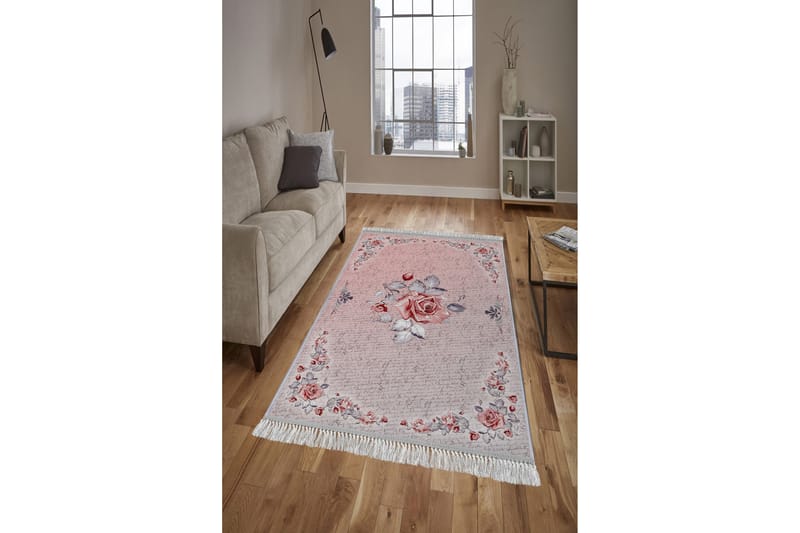 Homefesto Matta 80x120 cm - Multifärgad/Sammet - Orientaliska mattor - Persisk matta