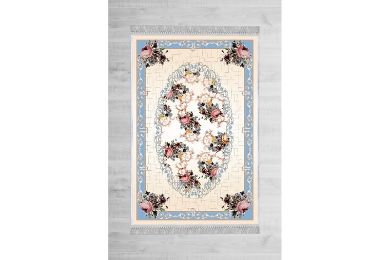 Homefesto Matta 80x120 cm - Multifärgad/Sammet - Orientaliska mattor - Persisk matta