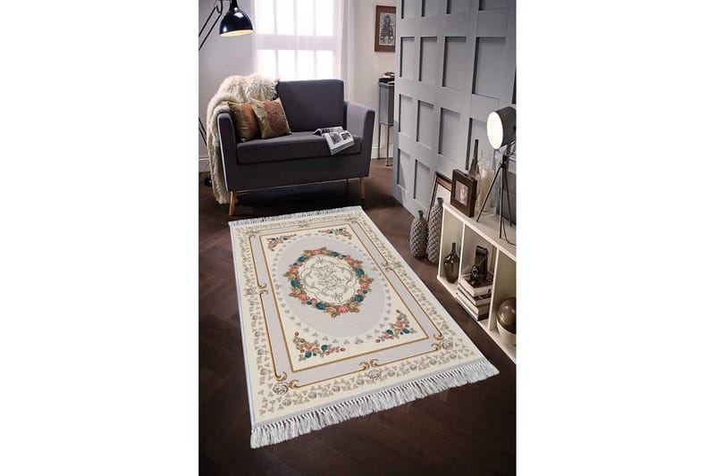 Homefesto Matta 80x120 cm - Multifärgad/Sammet - Orientaliska mattor - Persisk matta