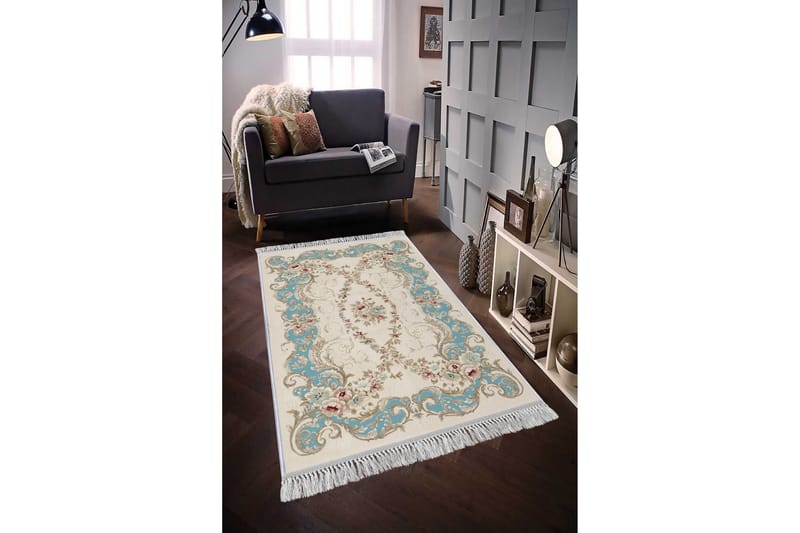 Homefesto Matta 80x120 cm - Multifärgad/Sammet - Orientaliska mattor - Persisk matta